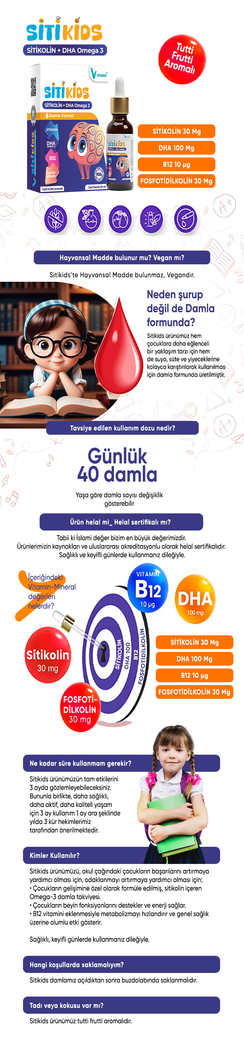 SİTİKİDS 50 ML Damla