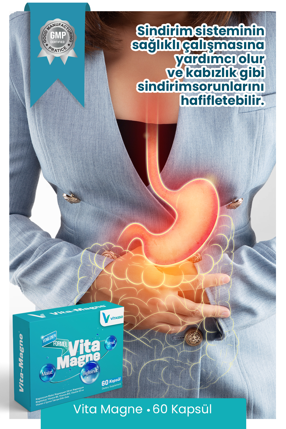 VİTA-MAGNE 60 Kapsül